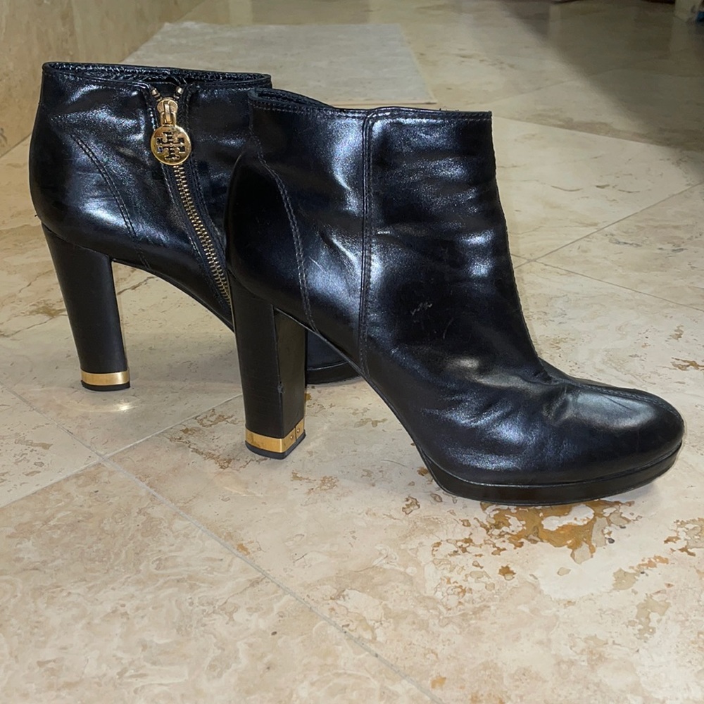 Tory Burch leather boots